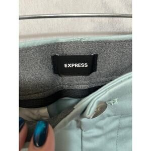 Express Men’s Slim Fit Comfort Waist Hyper Stretch Chino Pants 32x30 Mint Green